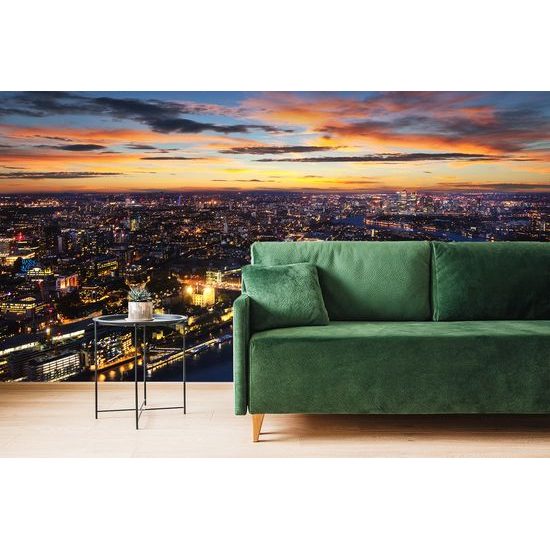 Samolepiaca fototapeta nočný pohľad na Londýn