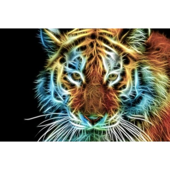 Obraz abstraktný tiger