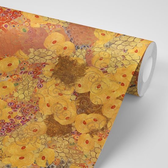 Samolepiaca tapeta abstrakcia v duchu G. Klimta