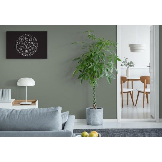 Obraz jemné kvety s folklórnym motívom