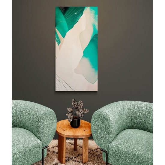 Obraz zaujímavá modrá abstrakcia