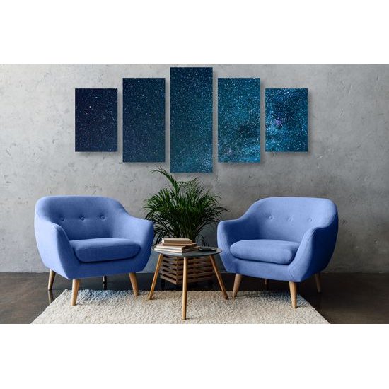 5-dielny obraz neprebadaný vesmír