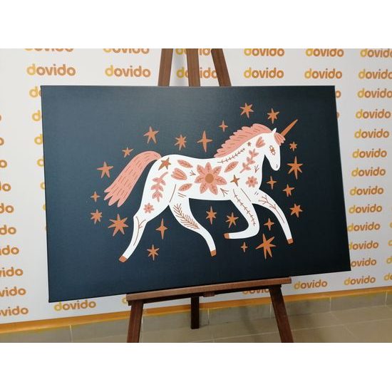 Obraz čarovný jednorožec v zaujímavom prevedení