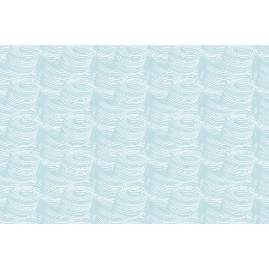 Samolepiaca tapeta nežná abstrakcia na modrom pozadí