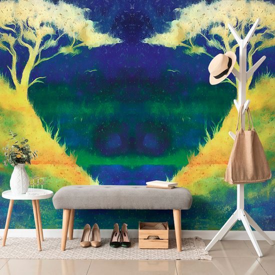 Jedinečná samolepiaca tapeta magická krajina