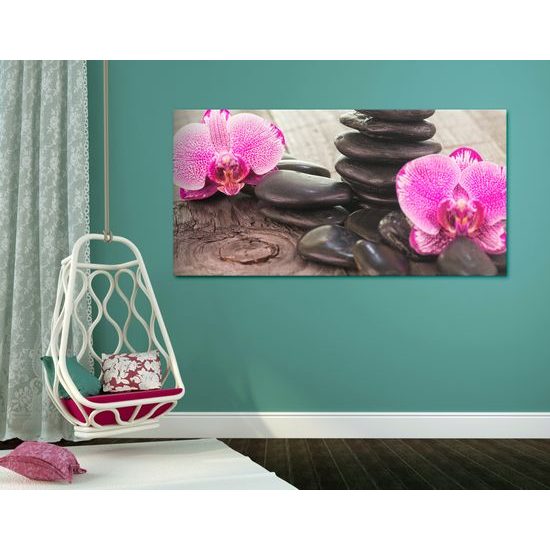 Obraz drevené upokojujúce zátišie