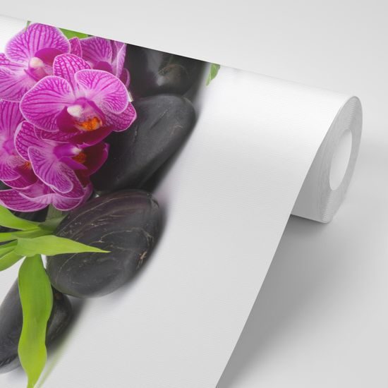 Fototapeta zen zátišie s orchideou