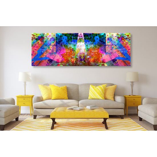 Obraz abstraktné grafické umelecké dielo