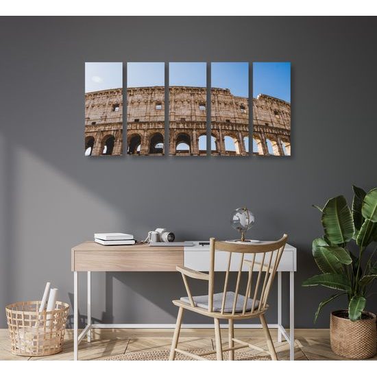 5-dielny obraz nádherné Koloseum