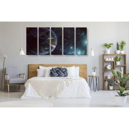 5-dielny obraz nekonečný vesmír