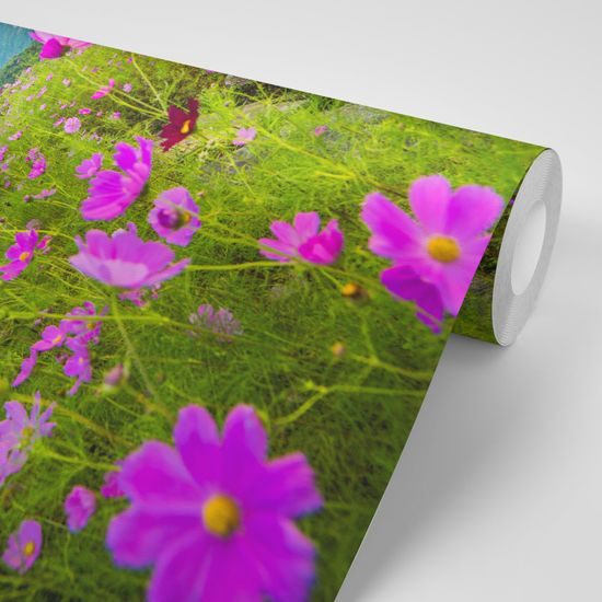 Samolepiaca fototapeta mlyn uprostred nádhernej prírody