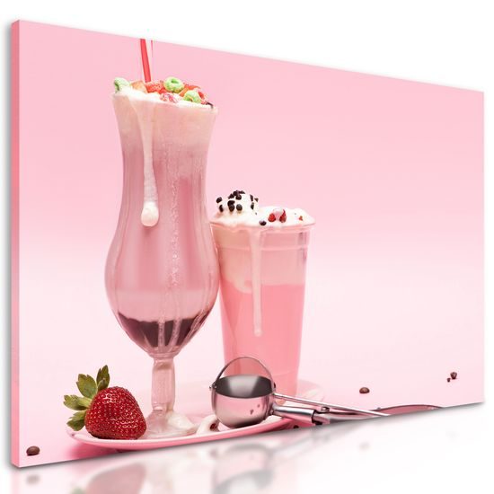 Obraz chutný milkshake