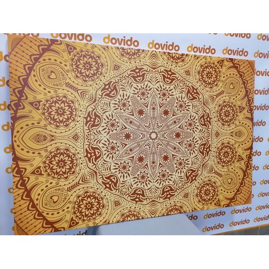 Obraz zlatá luxusná Mandala