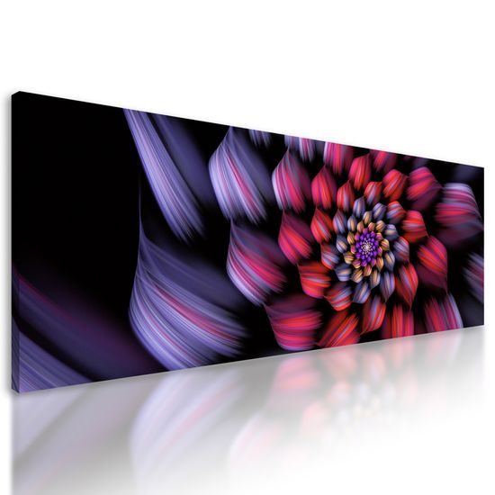 Obraz kvetinová abstrakcia