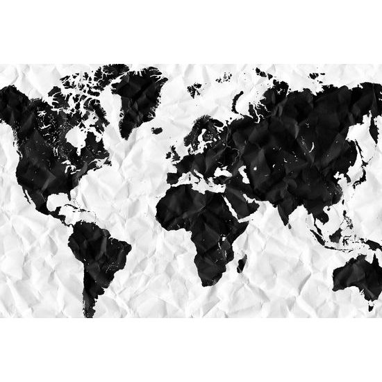 Obraz abstraktná mapa sveta