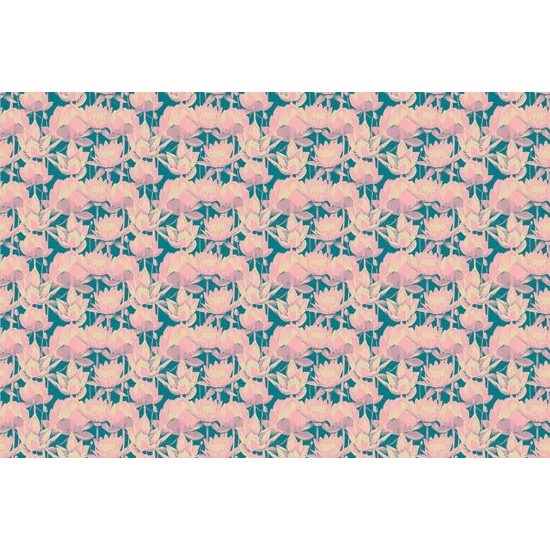 Tapeta jemné ružové lekná