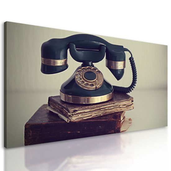 Obraz historický telefón