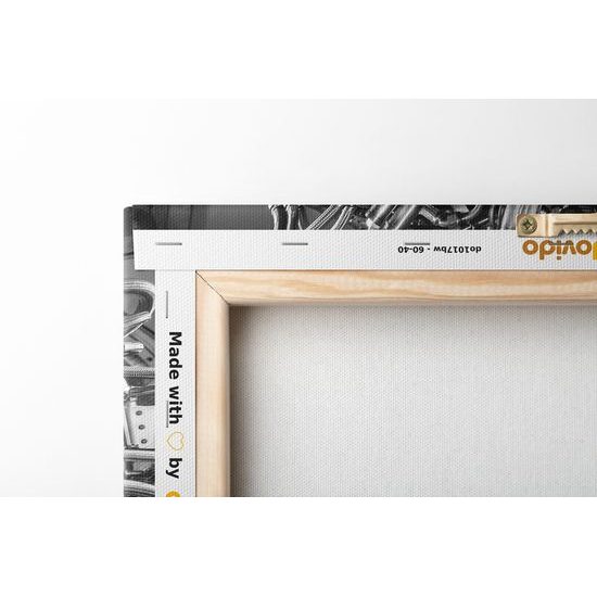 Obraz dokonale prepracovaný motor turbíny v čiernobielom prevedení