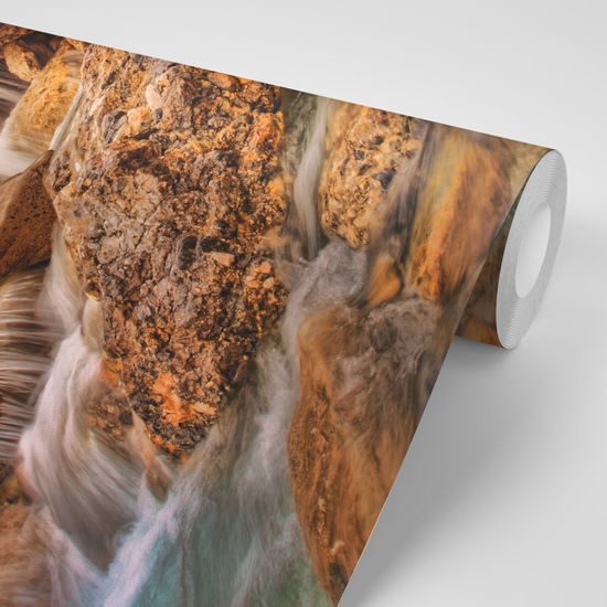 Samolepiaca tapeta vodopády uprostred hôr