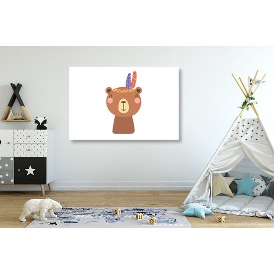 Obraz malý roztomilý medvedík