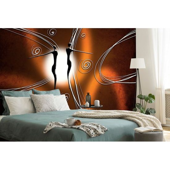 Originálna samolepiaca tapeta etno podoba lásky