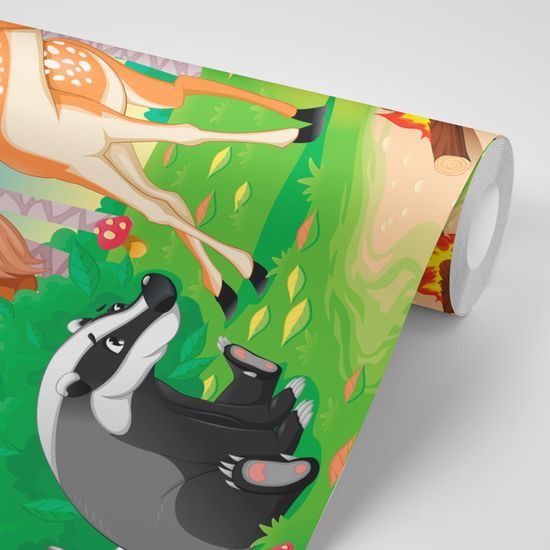 Tapeta lesné zvieratá