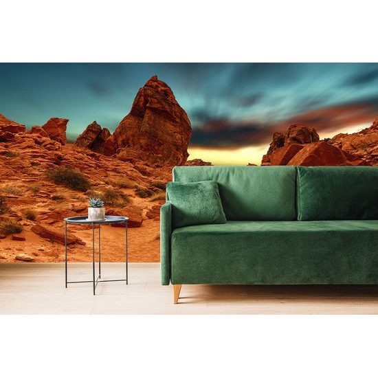 Fototapeta skaly pred búrkou