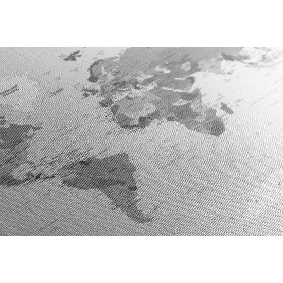 Obraz čiernobiela školská mapa