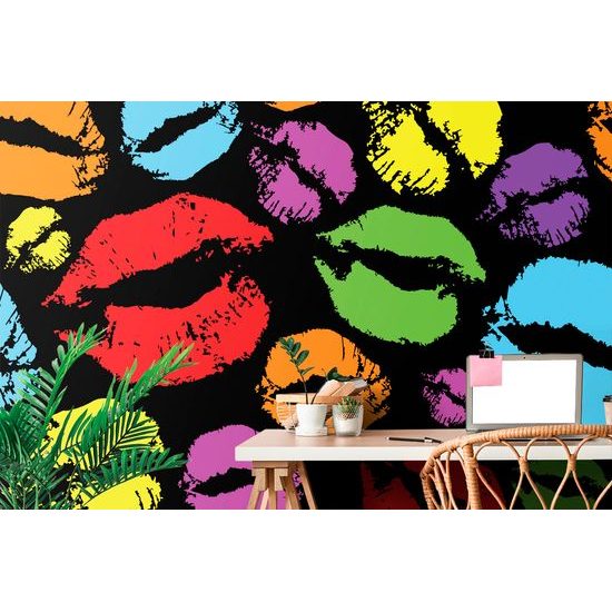 Tapeta farebné bozky