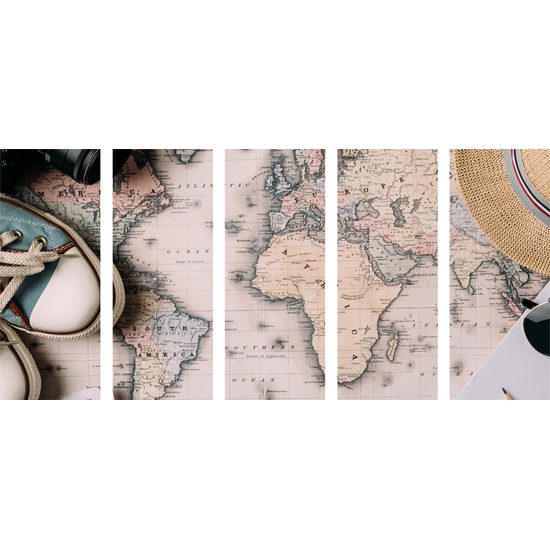 5-dielny obraz príprava na dovolenku