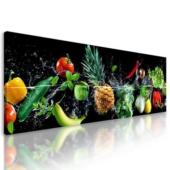 Obraz ovocie vo vode