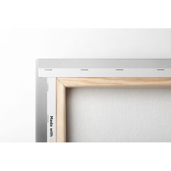 Obraz kvitnúce lúčne kvety v čiernobielom prevedení