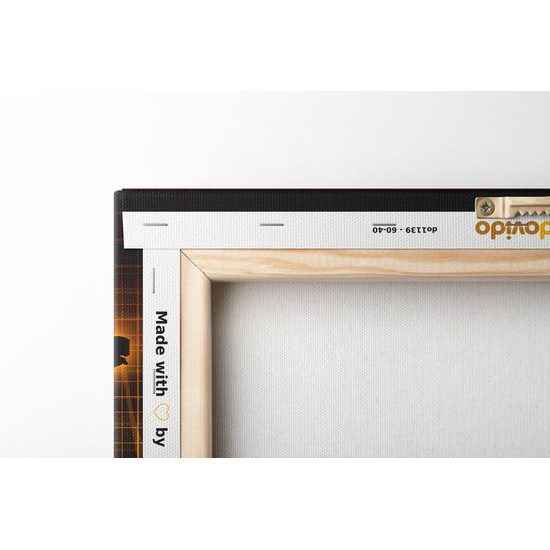 Obraz mapa sveta s ekonomickým pozadím