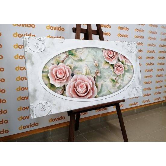 Obraz nádherné historické ruže