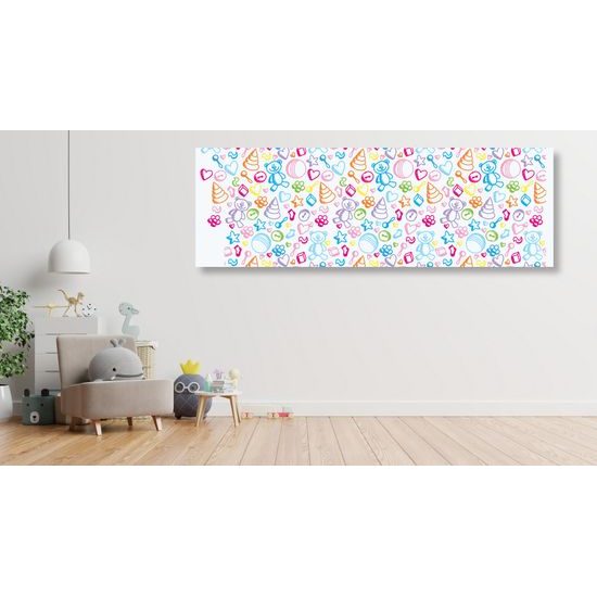 Obraz hračky v nádhernom farebnom prevedení