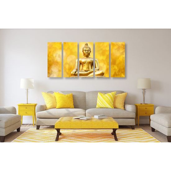 5-dielny obraz Budha