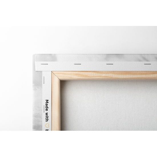 Obraz romantické zátišie s nápisom Home v čiernobielom prevedení