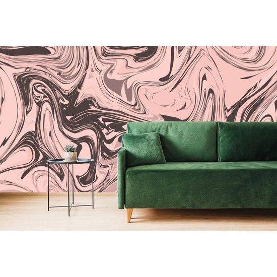 Tapeta ružová umelecká abstrakcia