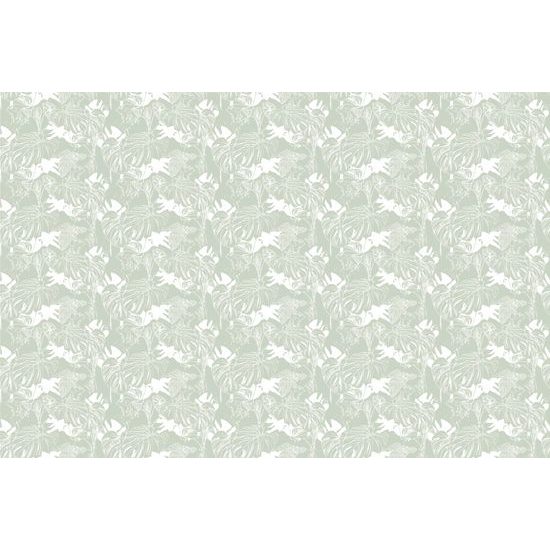 Tapeta elegantná monstera v zelených tónoch