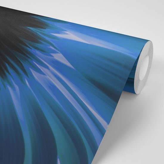 Neobyčajná samolepiaca fototapeta tajuplná gerbera