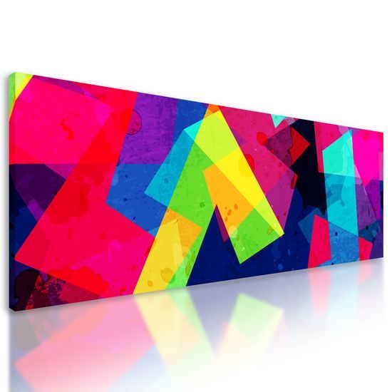 Obraz nádherné farebné vzory