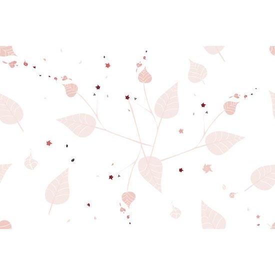 Tapeta nežné lístky