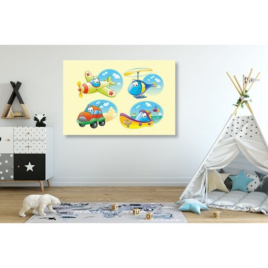 Obraz kamaráti na výlete