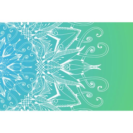 Obraz zaujímavá Mandala v prírodných farbách