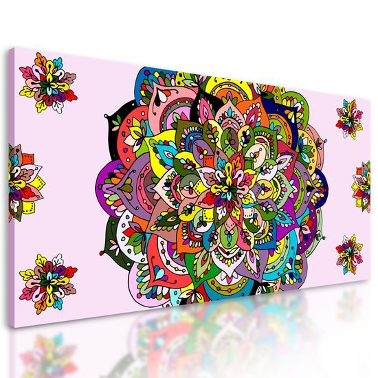 Obraz kvetinová Mandala