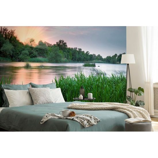 Jedinečná samolepiaca fototapeta kúzelný východ slnka