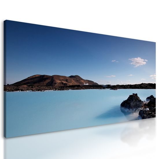 Obraz nádherné svetlomodré more