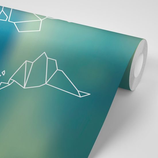 Tapeta umelecká abstrakcia mapy sveta