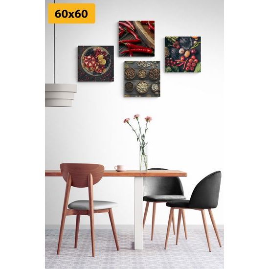 Set obrazov pastva pre oči