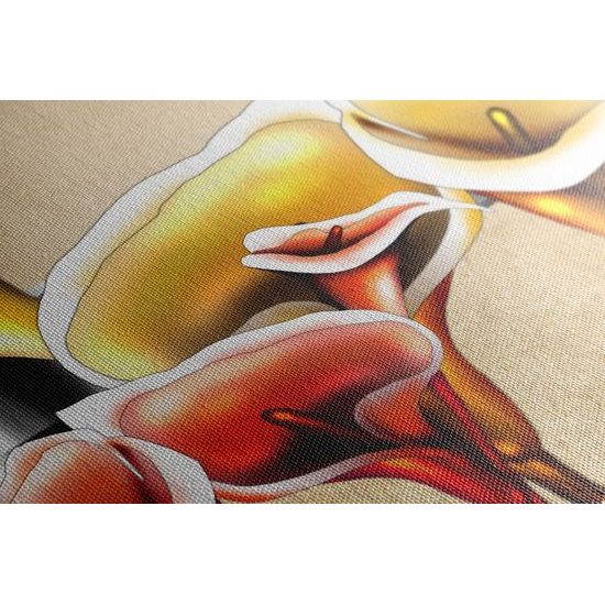 Obraz luxusné kvety kaly